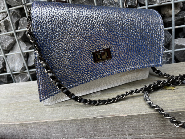 Sicilië - wit met blauw en zilver