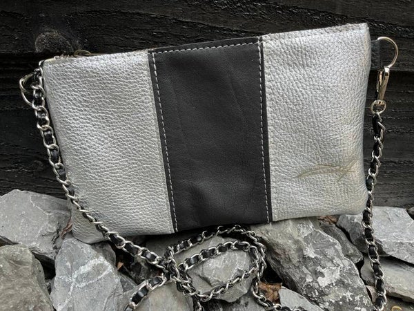 Puglia zilver met zwart