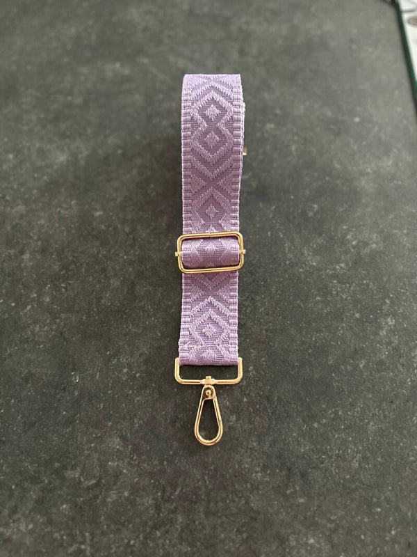 Bag strap / Tassenriem paars lila