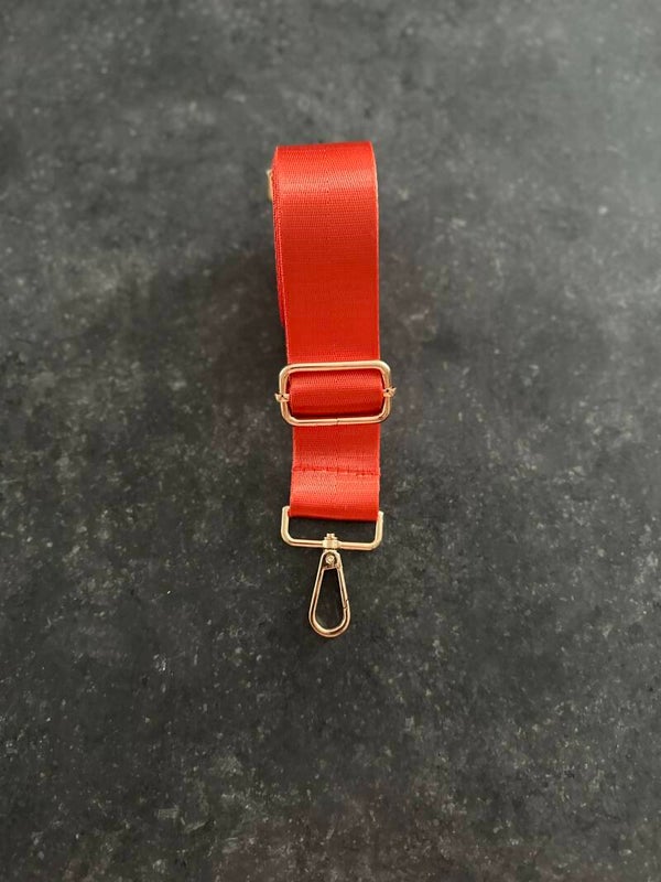 Bag strap / Tassenriem oranje glad