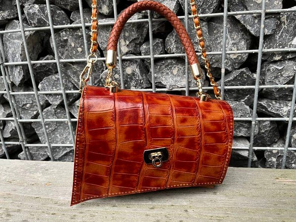 Sicilië - cognac en bruin cognac croco
