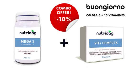 COMBO BUONGIORNO - Omega 3 1x & Vity complex 1x