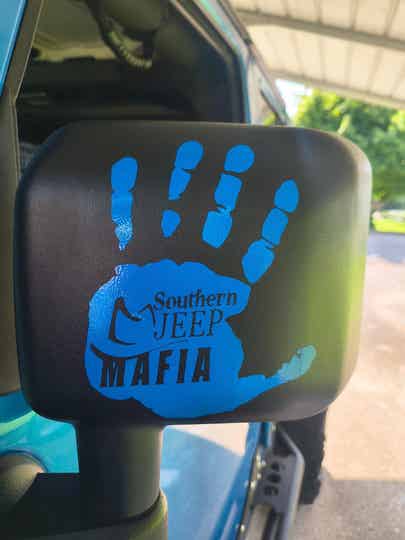 Southern Jeep Mafia Hand Print