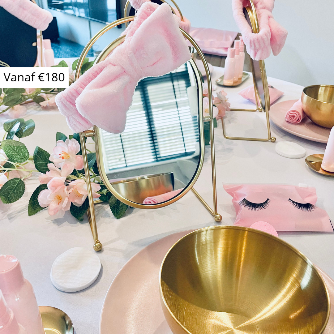 Beautyfeestje vieren thuis