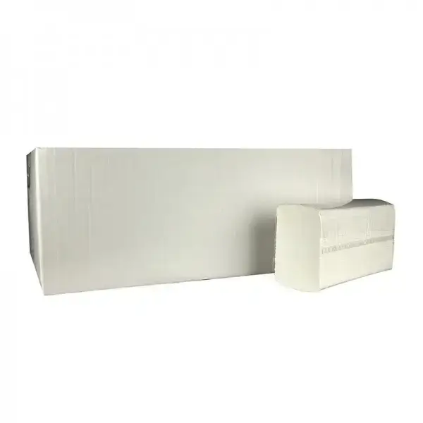 Handdoekpapier Cellulose 2-laags M-vouw 24 x 20.6 cm (3000 stuks)
