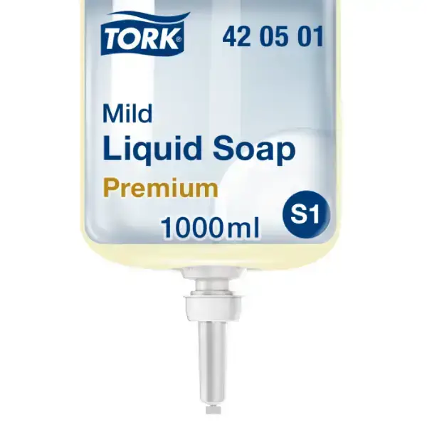 Tork, Milde Vloeibare Zeep, 6 x 1000 ml