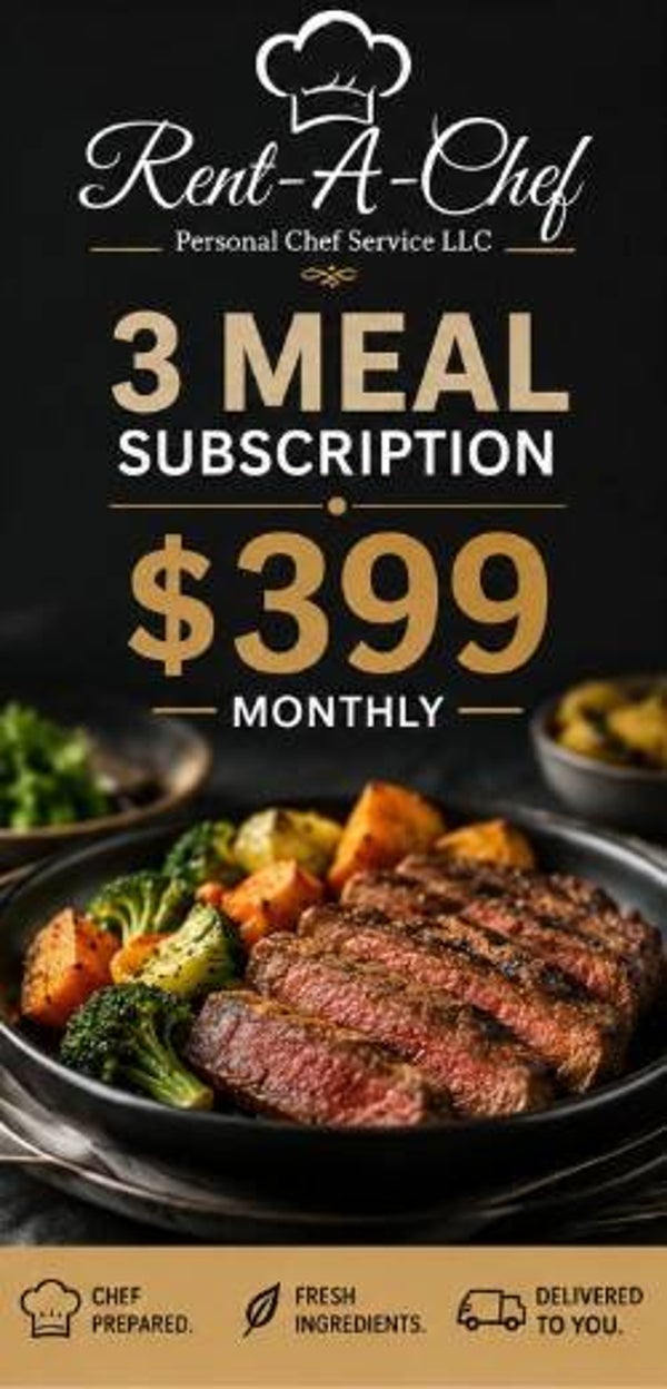 Monthly Subscription 3 Meal