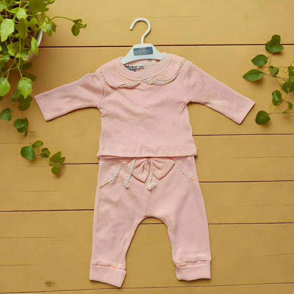 Mädchen Outfit (2teilig) - Nikilori Kids - rosa