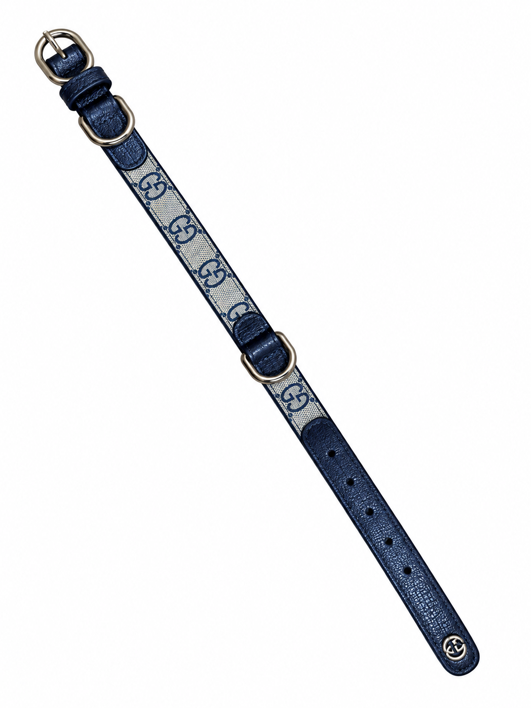 G’CCI Halsband Zwart/Blauw
