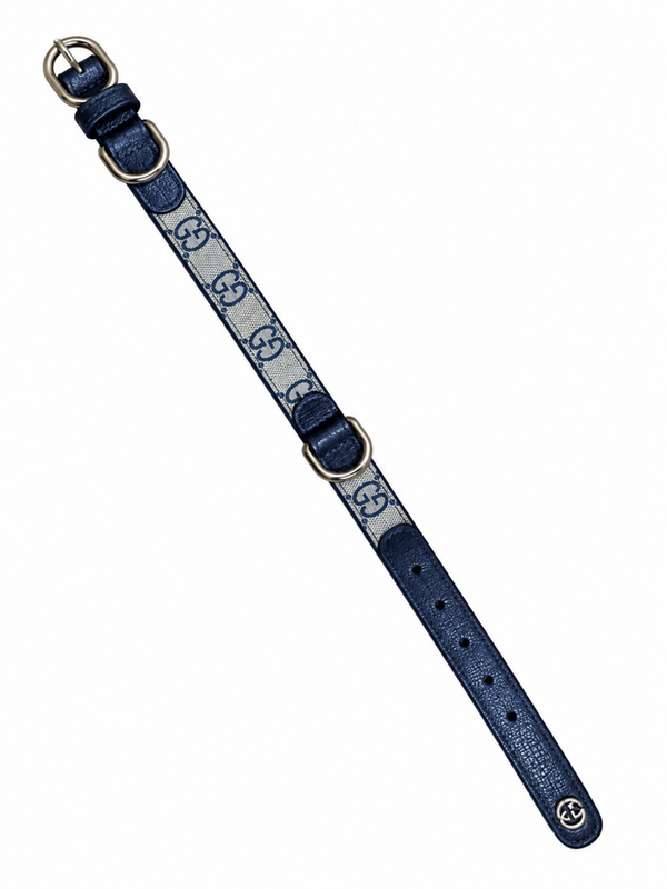 G’CCI Halsband Zwart/Blauw
