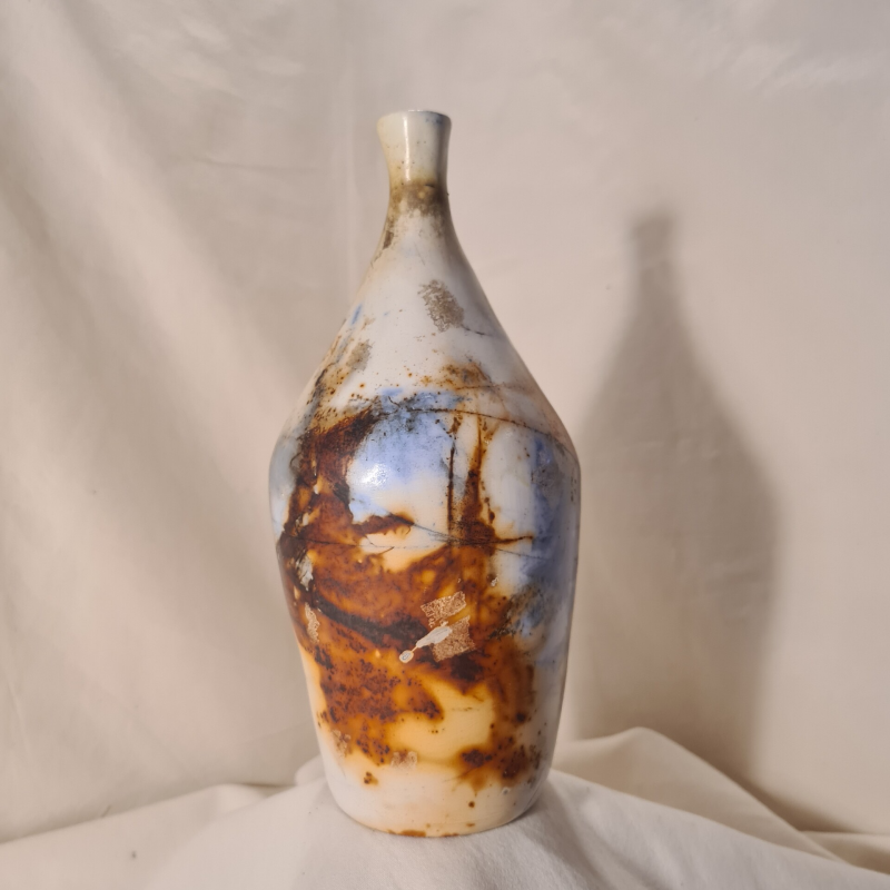 decoratief vaasje keramiek saggar