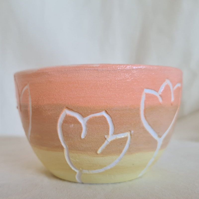 porseleine schaaltje tulpen