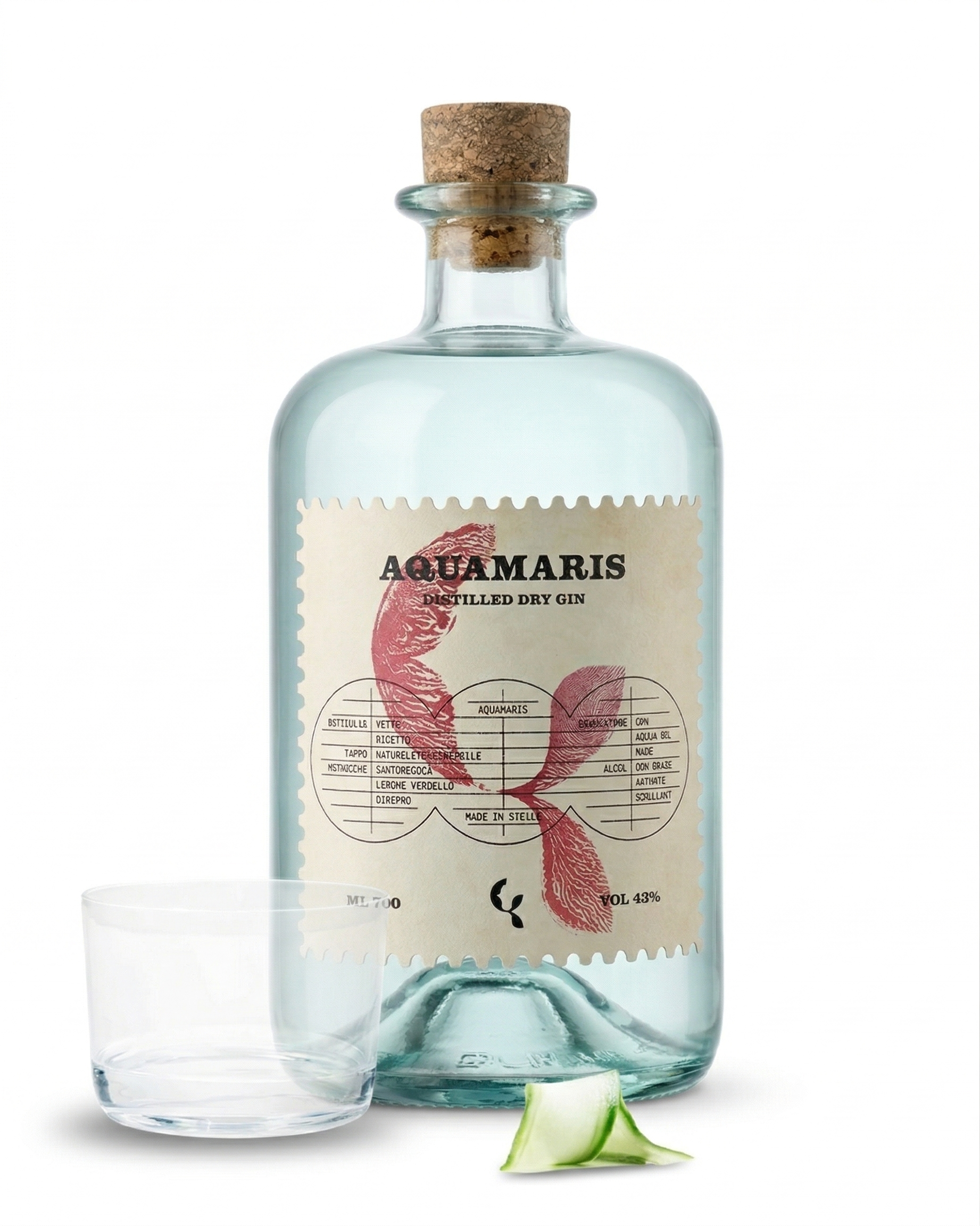 Aquamaris Distilled Dry Gin con Aqua di Mare