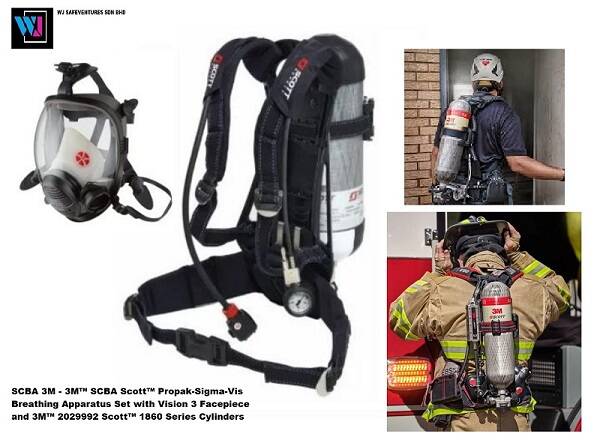 3M™ Scott™ Propak-Sigma-Vis 2027157, V2, 1 ea/Case