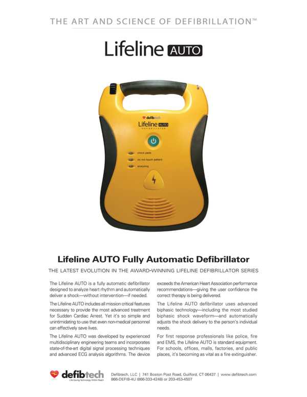 Automated External Defibrillator (AED)