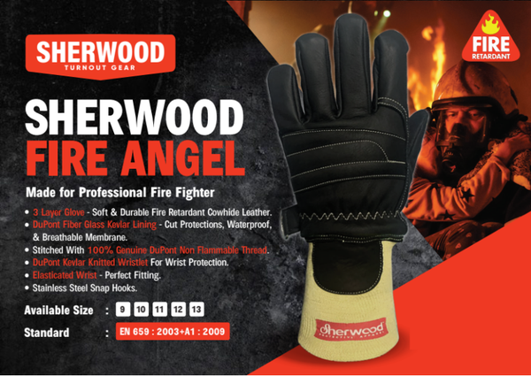 Fire Retardant Cowhide Leather Glove