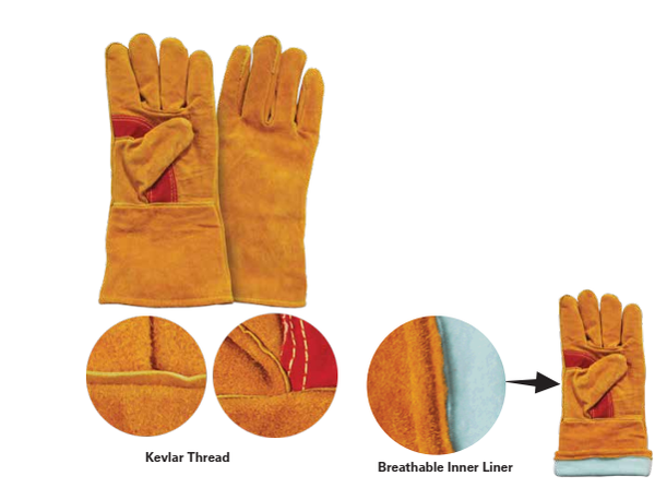 Kevlar Thread Reinforce Full Lined Leather