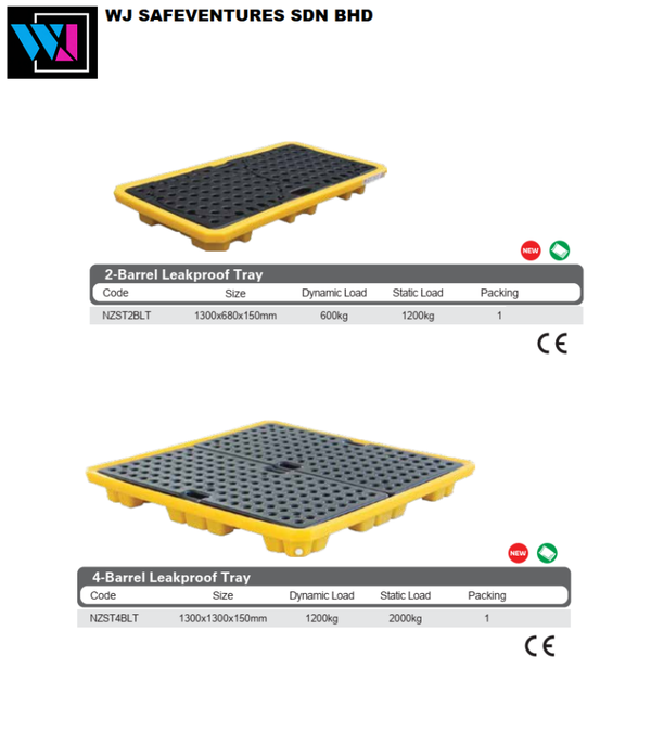 Barrel Leakproof Tray