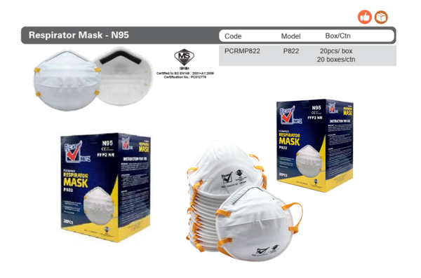 Respirator Mask - N95 (SIRIM/DOSH)
