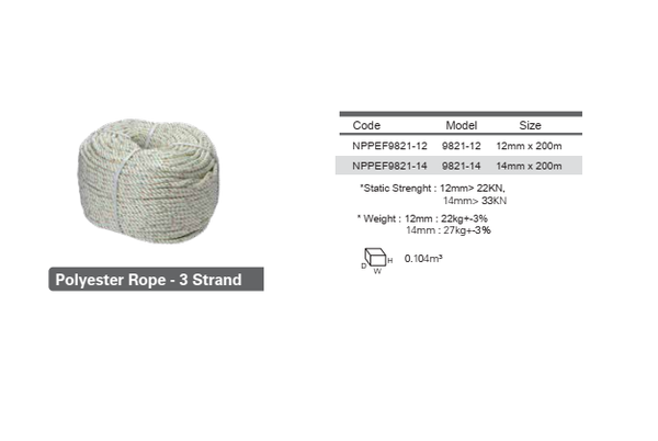 Polyester Rope - 3 Strand