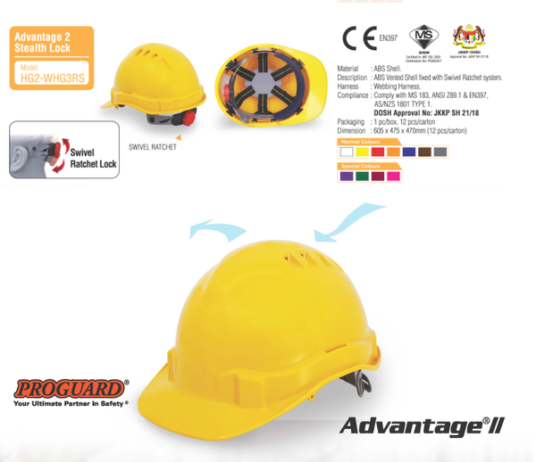 Proguard Advantage 2 - Stealth Lock (Ratchet)