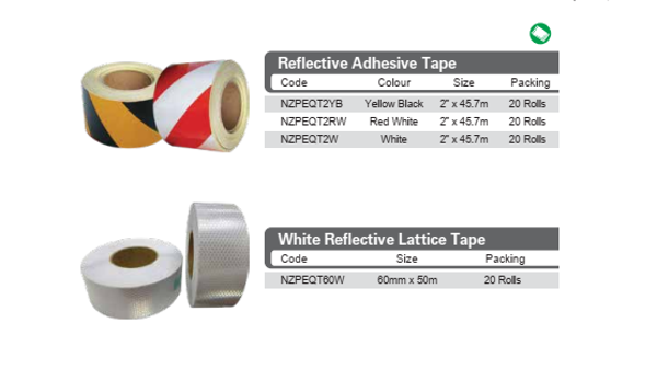 Reflective Adhesive Tape / White Reflective Lattice Tape