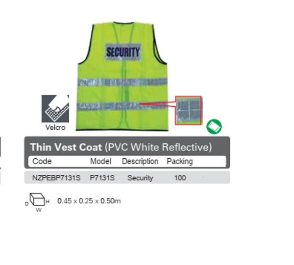 Security Safety Vest