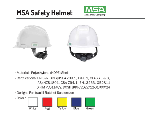 MSA V-GARD (SIRIM/DOSH)