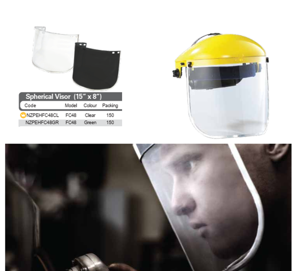 Spherical Visor (15” x 8”)