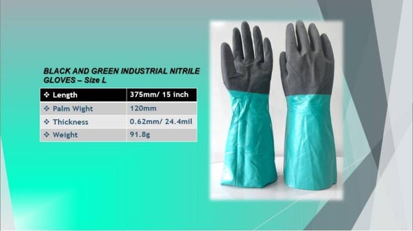 INDUSTRIAL NITRILE GLOVE