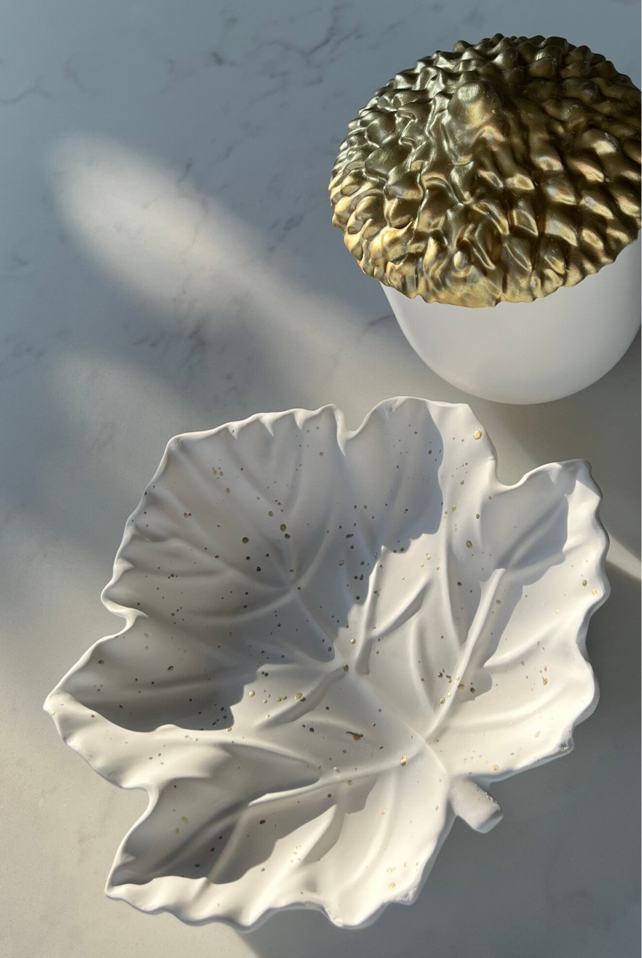Golden - Leaf tray
