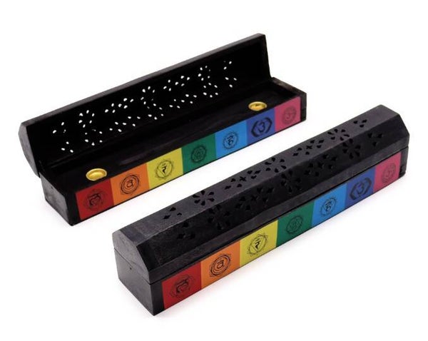7 Chakra Large Incense Box