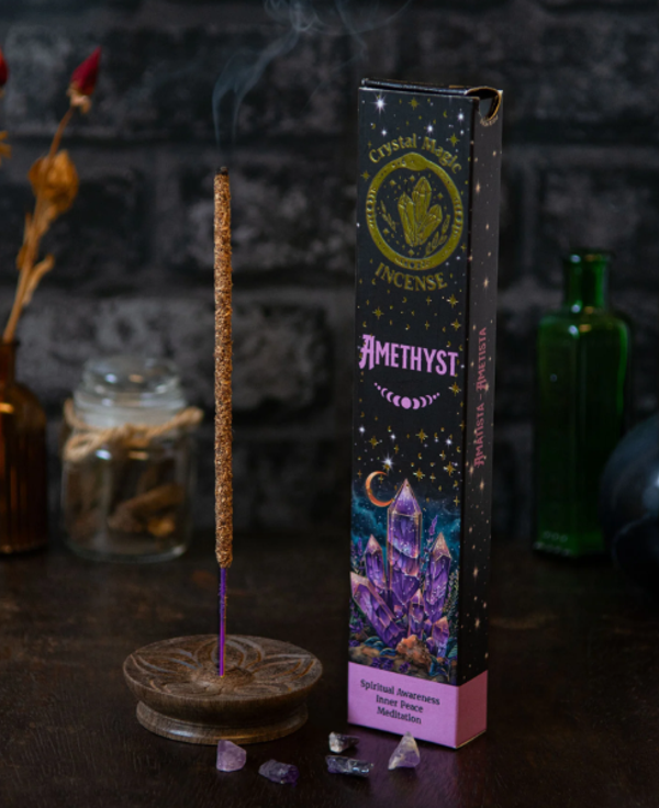 Amethyst Crystal Magic Incense