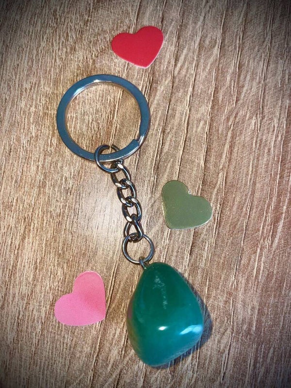 Green Aventurine Keychain