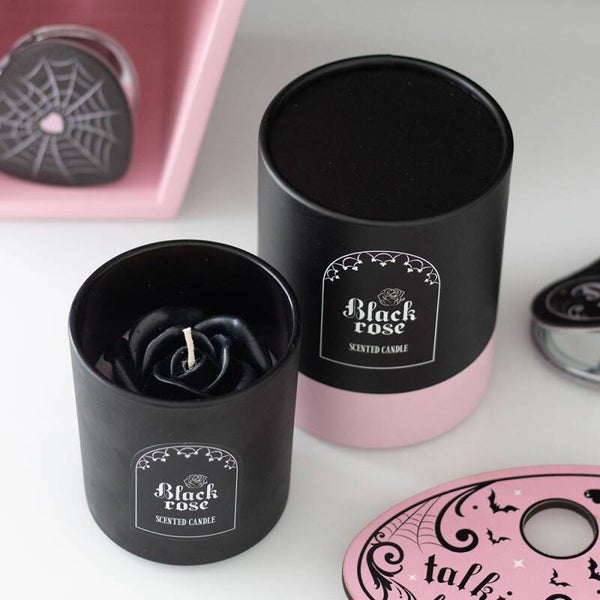 Black Rose Scented Candle