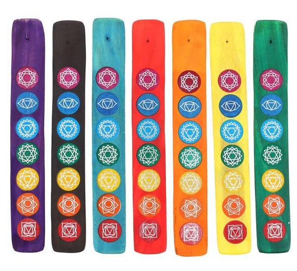 7 Chakras Incense Holder & Ash Catcher