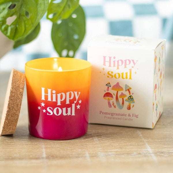 Hippy Soul- Pomegranate and Fig Scented Candle