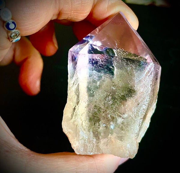 Amethyst Half Polished Point