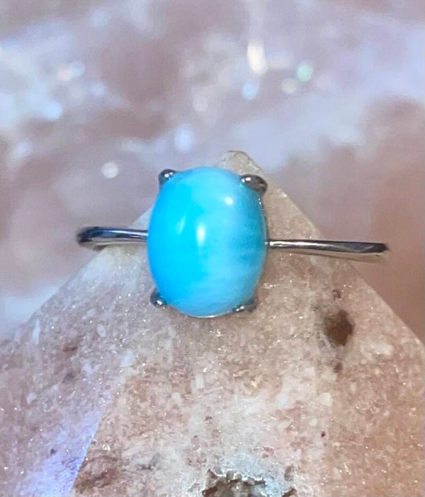 Larimar Ring