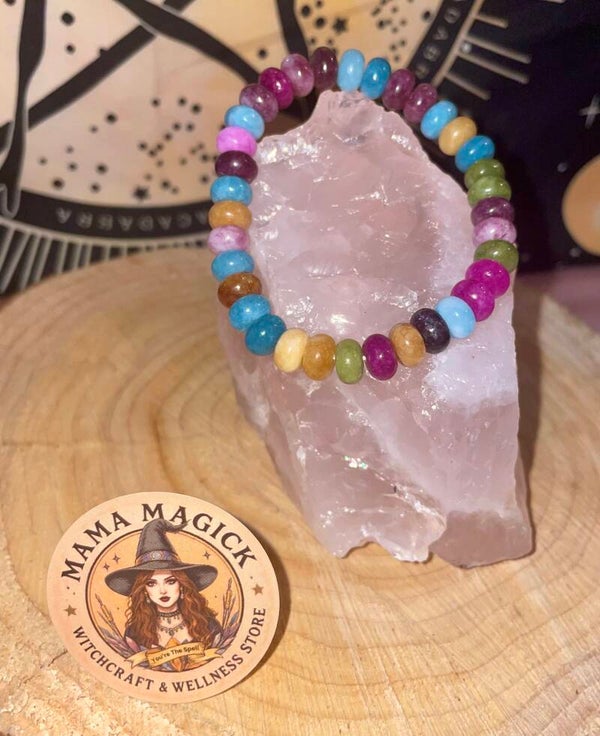 Rainbow Tourmaline Bracelet