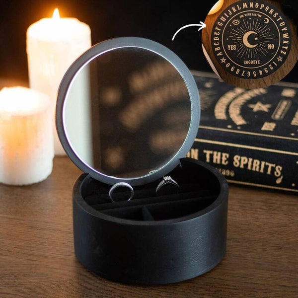 Jewellery Box & Mirror