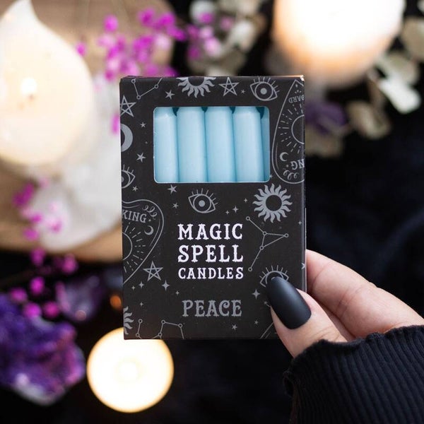 Light Blue Spell Candles