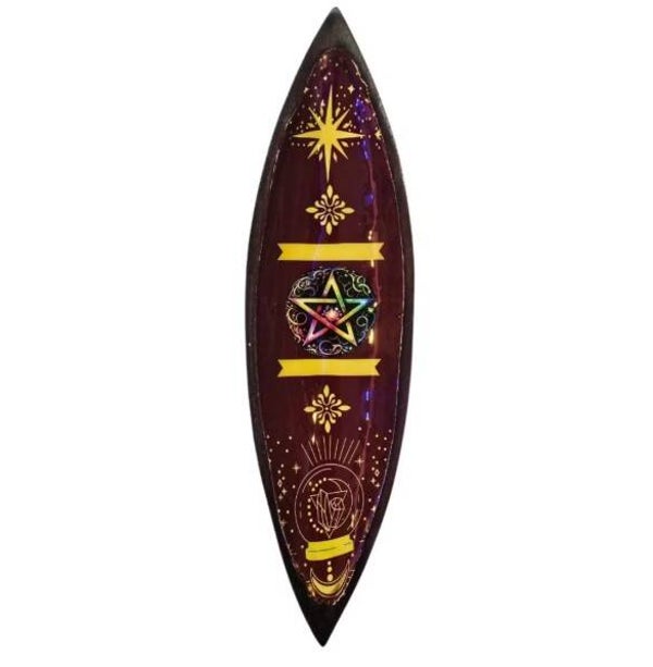 Pentagram Enamel Incense Bowl/ Holder