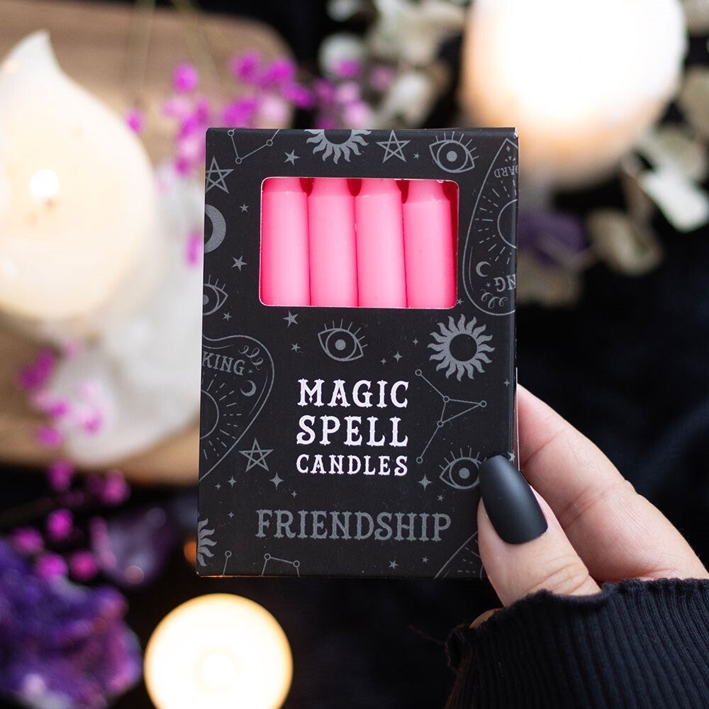 Pink Spell Candles