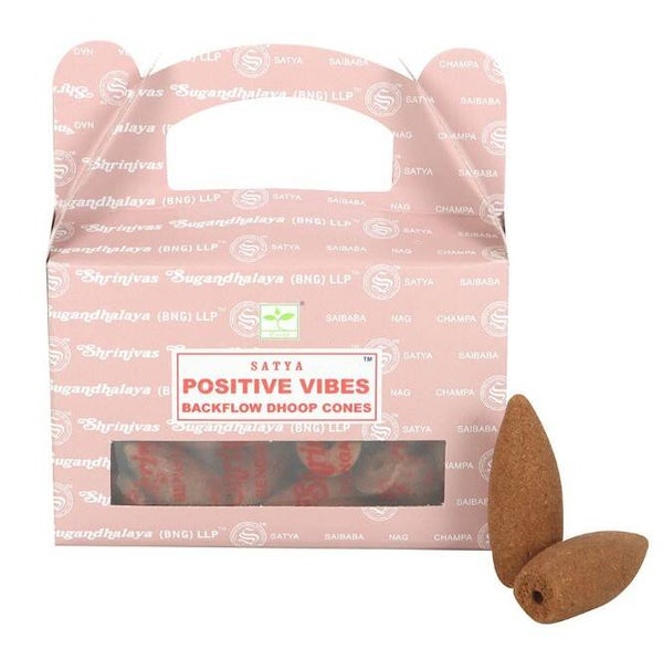Positive Vibes Backflow Cones