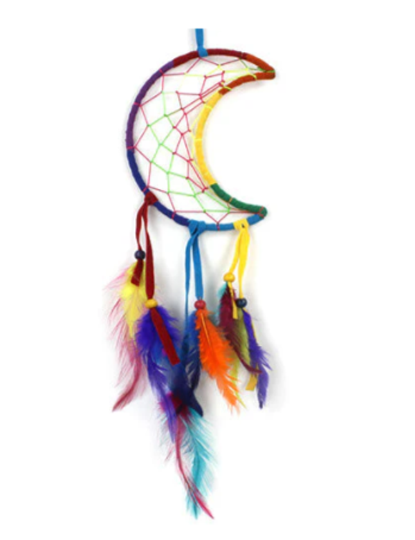 Rainbow Moon Dreamcatcher