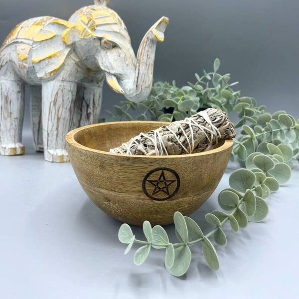 Pentagram Smudge/ Offering Bowl