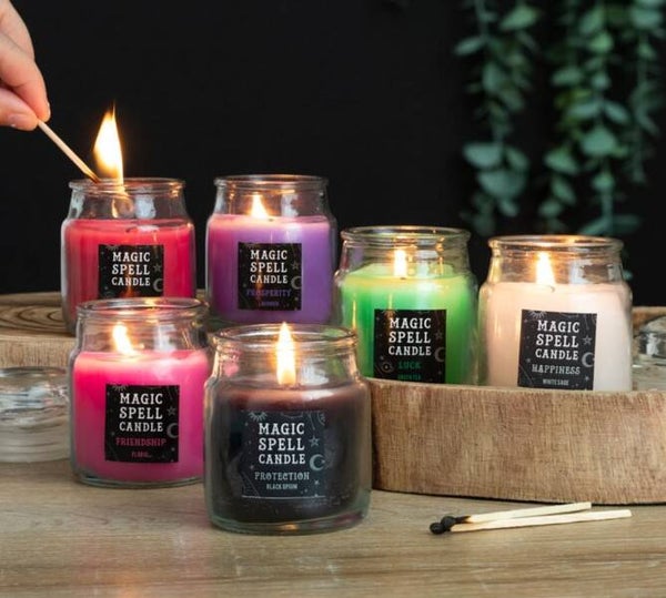 Magic Spell Jar Candles