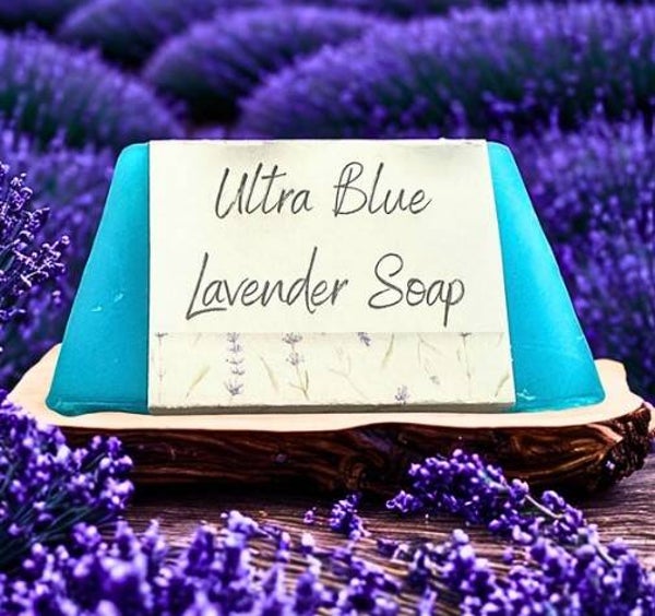 Ultra Blue Lavender Soap