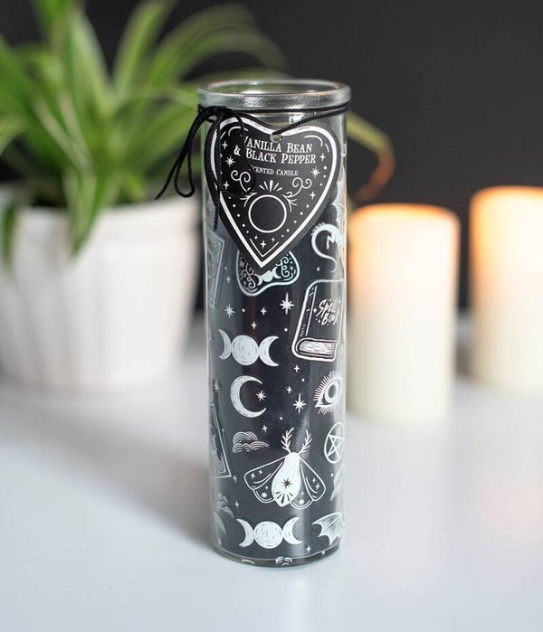 Vanilla Bean & Black Pepper Tube Candle
